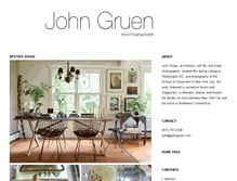 Tablet Screenshot of johngruen.com